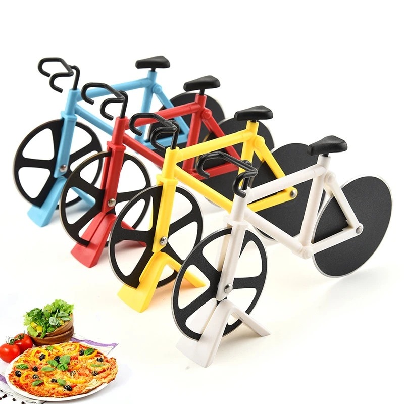 (2021 New Year Promotion-50% off)BICYCLE PIZZA CUTTER - Buy 3 Get Extra 20% Off