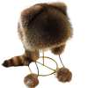 Cute Faux fur Raccoon Tail Parent-Child Plush Hat (Buy 2 FREE Shipping)