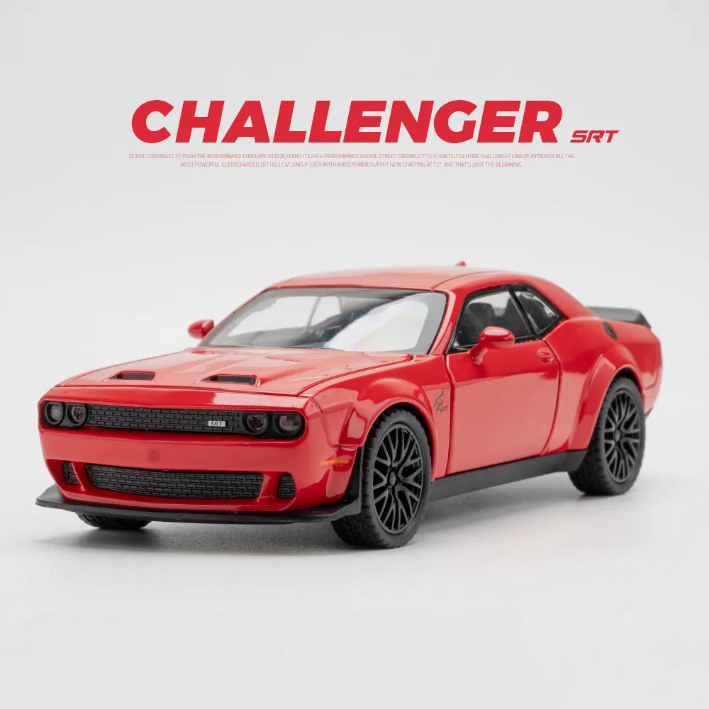 (🌲Early Christmas Sale- SAVE 50% OFF) 1:24 Dodge Challenger🎁BUY 2 FREE SHIPPING