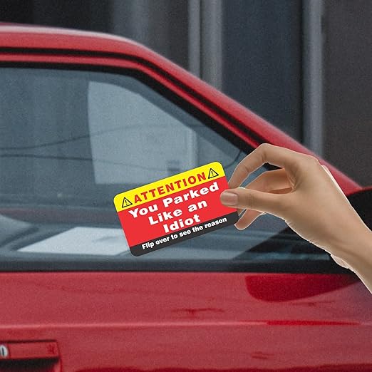 🔥(Last Day Promotion 49% OFF) You Parked Like an Idiot, Bad Parking Cards, Buy More Save More