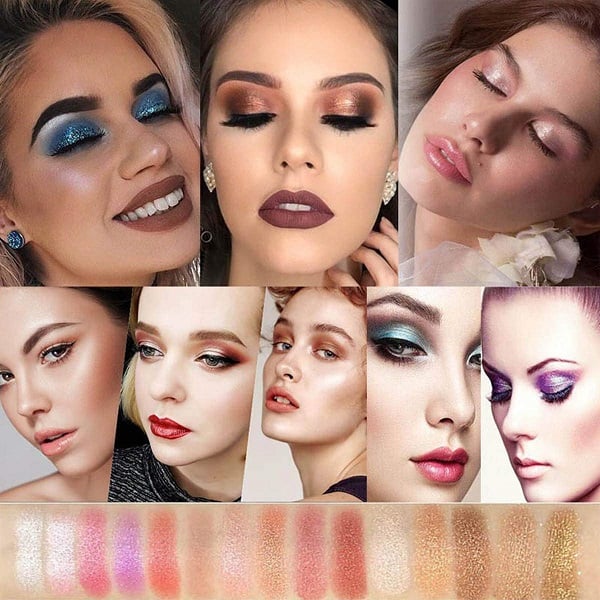 🔥Hot Sale 49% OFF✨10 Colors Sparkle Shimmer Eyeshadow Palette