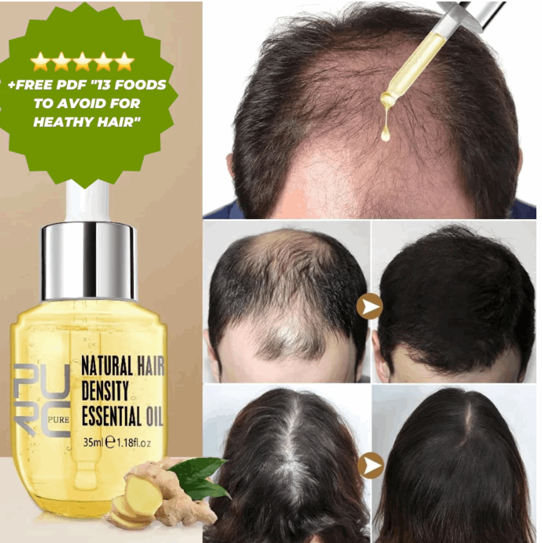 🔥LAST DAY 50% OFF 🔥PURC Hair Regrowth Treatment - Anti Hair Loss & Hair Growth