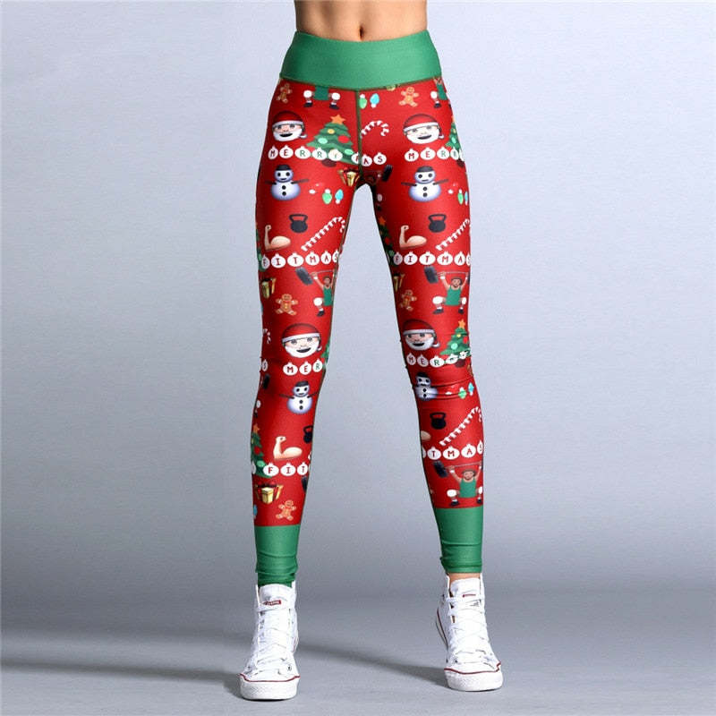 (🌲CHRISTMAS SALE NOW-48% OFF)2022 Christmas High Waist  Leggings