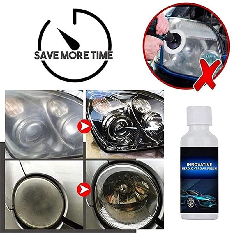 🔥Hot Sale- SAVE 50% OFF🔥Car Headlight Repair Fluid - BUY 2 GET 1 FREE（3PCS）