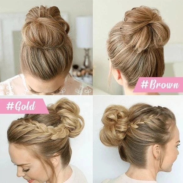 (🎅EARLY XMAS SALE - 50% OFF)  Easy-To-Wear Stylish Hair Scrunchies - Buy 4 Free Shipping
