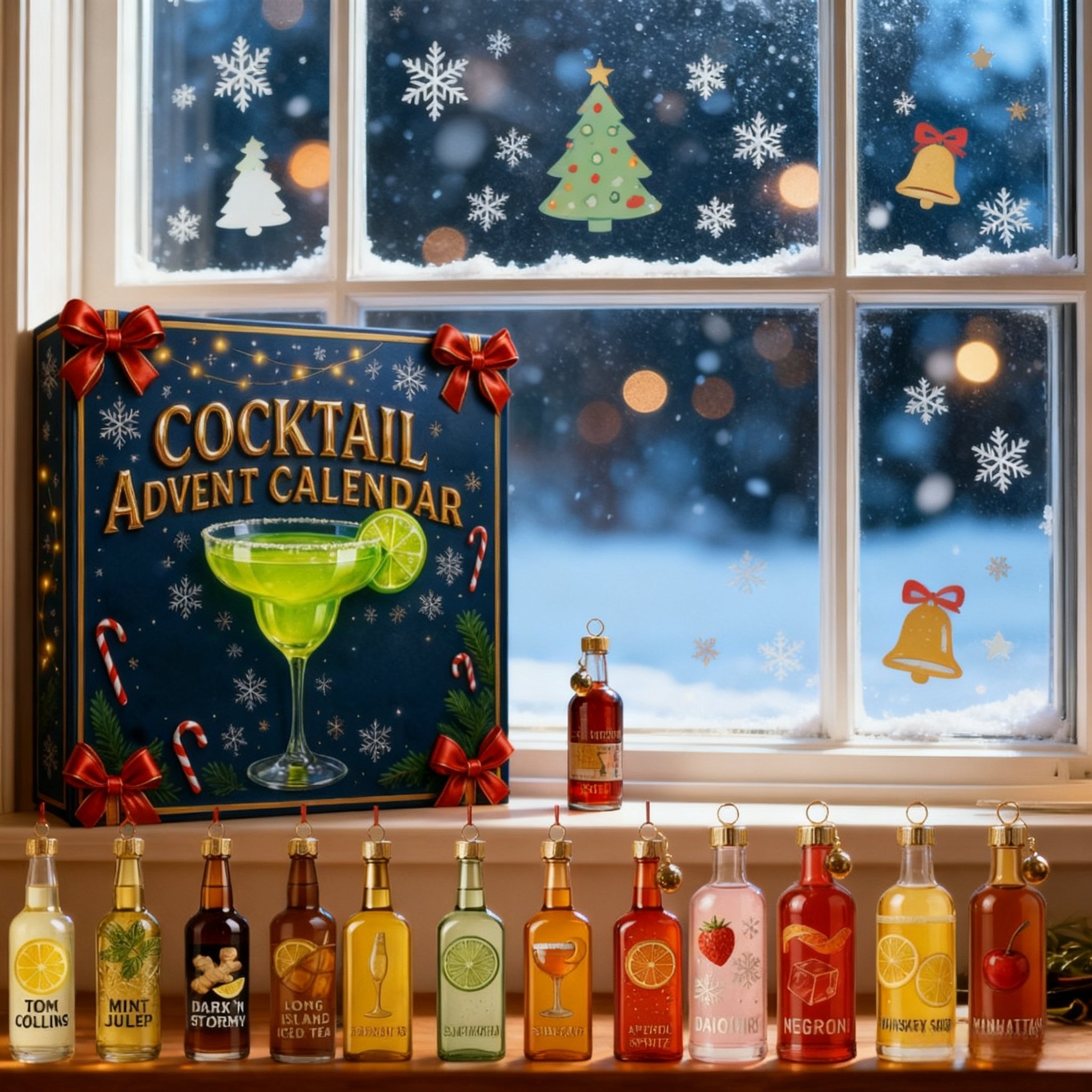 🔥Last Day 50% OFF -🎄2025 Cocktail Advent Calendar