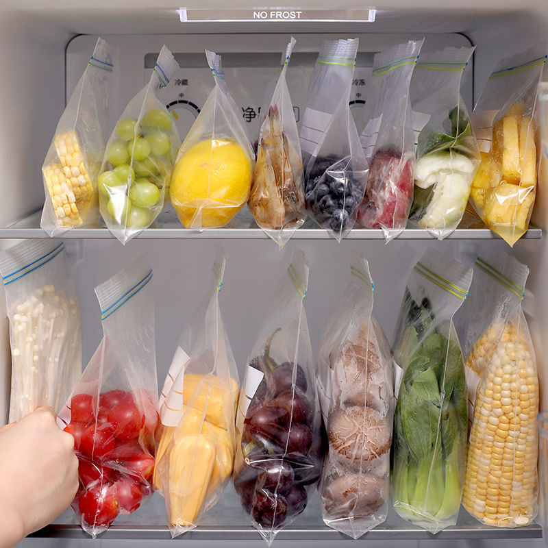 (🔥Last Day Promotion- SAVE 48% OFF)Reusable Air-tight Fridge Zipper Bags(30 pcs)(BUY 3 GET 1 FREE NOW)