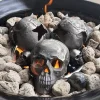 🎃2023 Early Halloween Hot Sale🔥 - Ceramic Fireproof Fire Pit Skull 💀 - BUY 2 GET 1 FREE