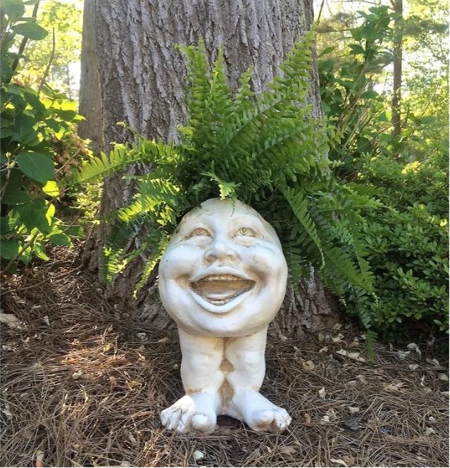 Last Day Promotion 48% OFF - Mugglys Face Statue Planter