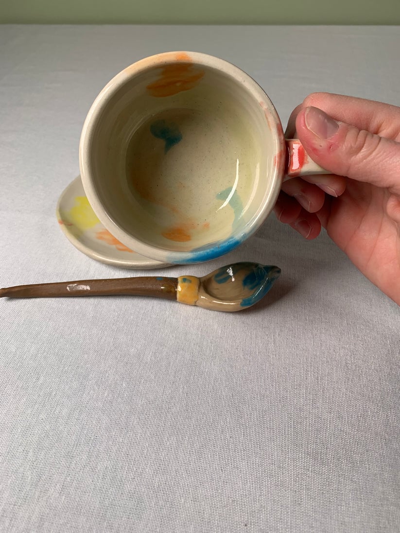 🎁TikTok Last Day Sale - 70% OFF🎨Paint Water Don't Drink-Artist Mug🍵