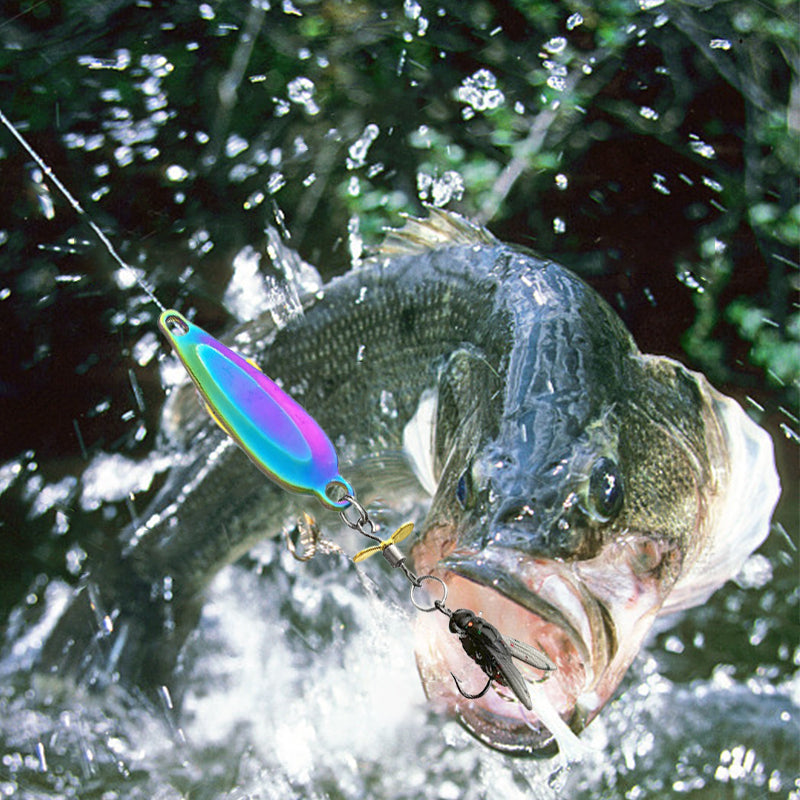 🔥Kaufen 1 und Erhalten 1🎣Metall-Propellerfliegen-Falschköderhaken