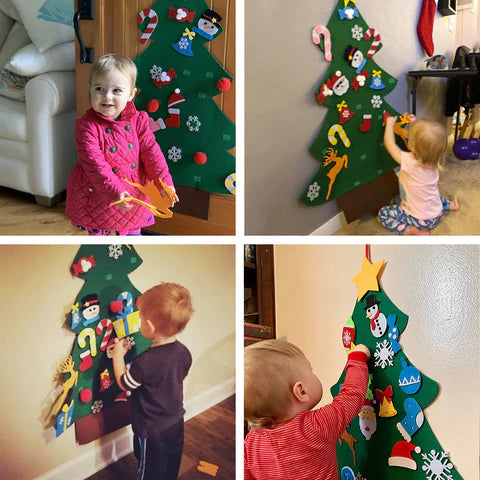 🎄My First Christmas Tree - DIY Felt Tree Kit for Kids