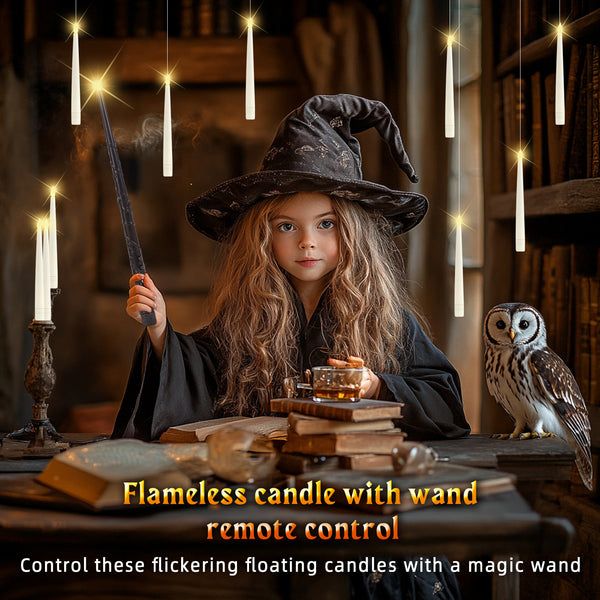 🎃Early Halloween Sale 50% OFF🔥Lumos Magic Candles with Wand⚡BUY 2 FREE SHIPPING