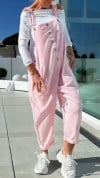Women Lapel Loose Casual Jumpsuit