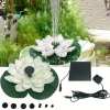 Tiktok Summer Sale🎉Lotus Shaped Solar Fountain Pond Decorative