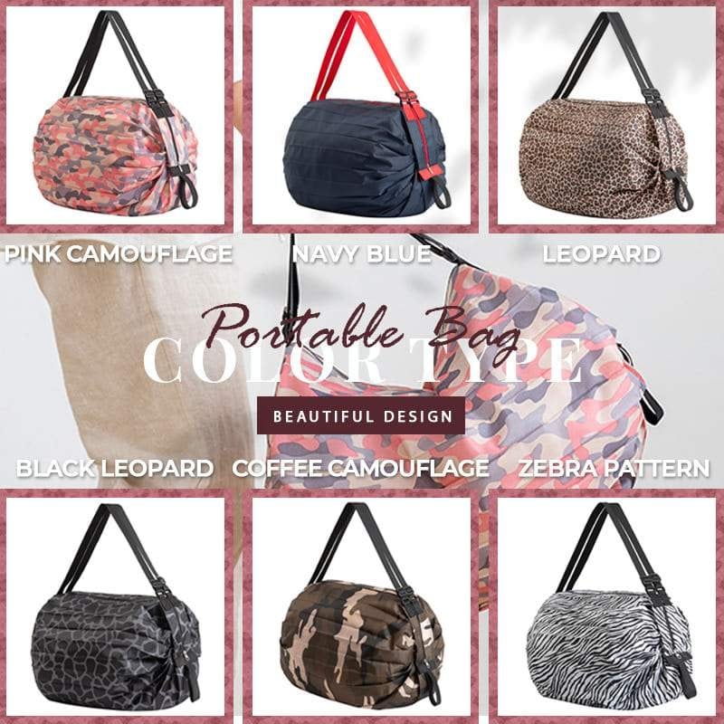 🔥Last Day 50% OFF🔥Large Capacity Portable Shopping Bag👍👍BUY 2 GET 2 FREE(4 PCS)