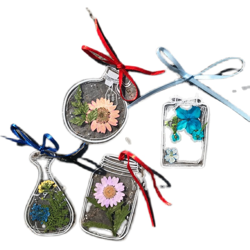 (🔥Last Day Promotion- SAVE 48% OFF)Dried Flower Bookmarks Set(BUY 2 GET 1 FREE NOW)