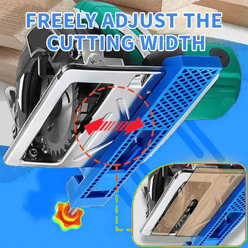 🎁TikTok Last Day Sale - 70% OFF🔥Adjustable Cutting Machine Base Guide⚒️