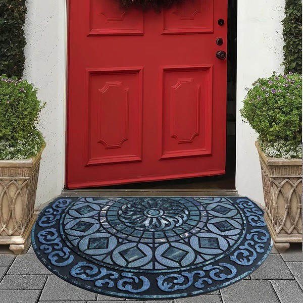 🎁TikTok Last Day Sale - 70% OFF💖Boho Style Semicircular Door Mat - Non Slip Soft Floor Carpet