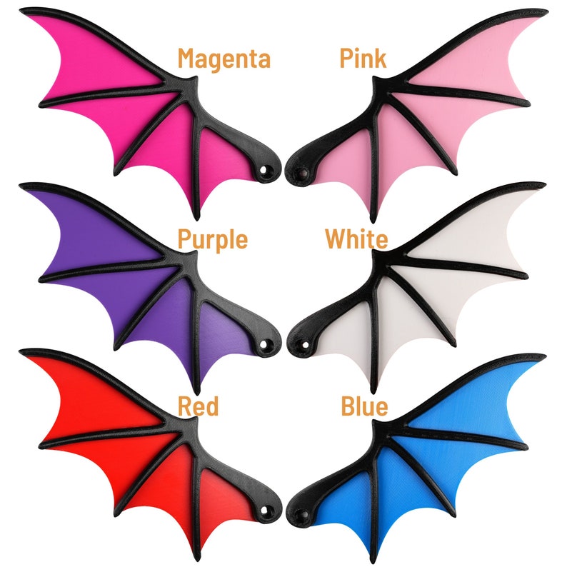 License Plate Bat Wings (Universal Fit)