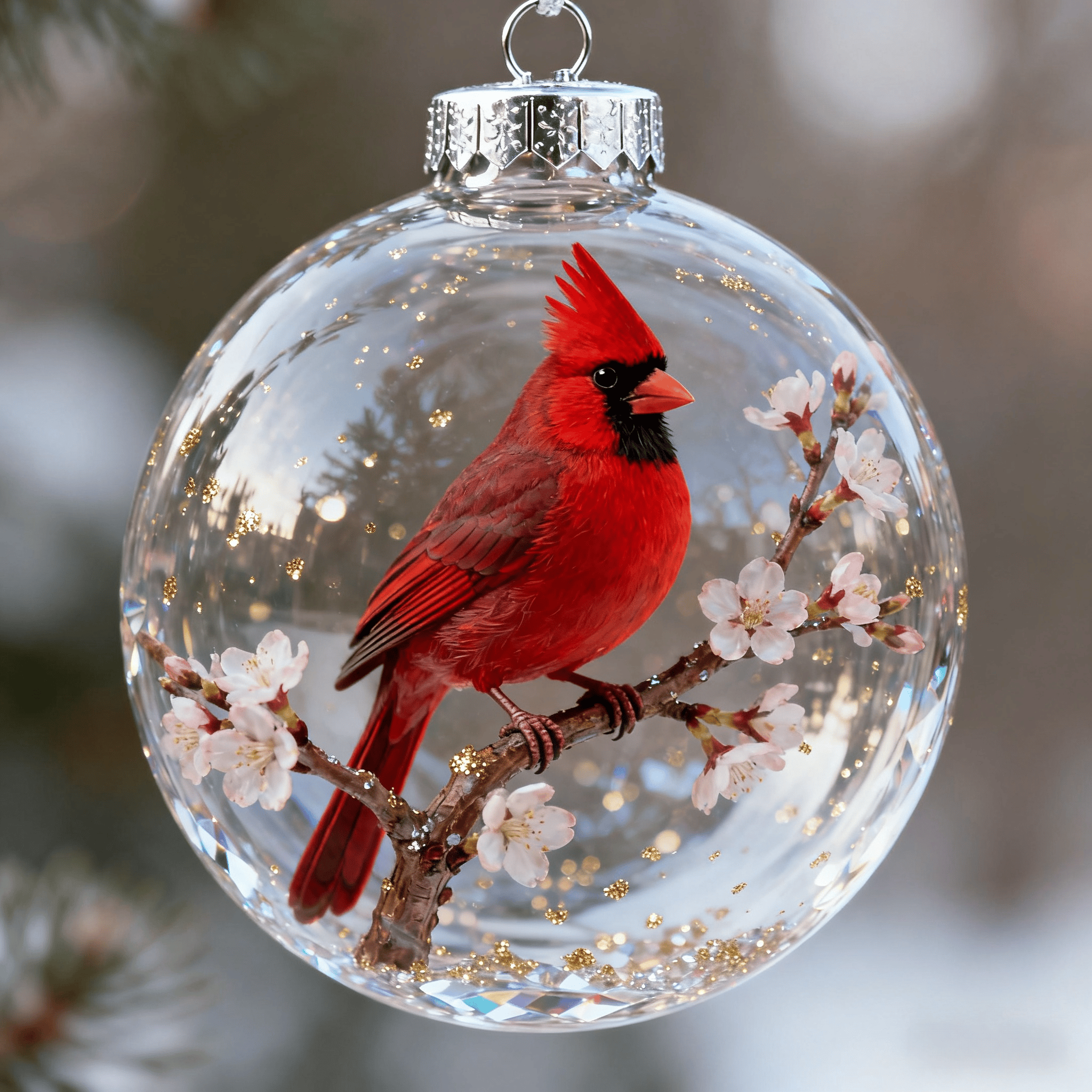 🎁TikTok Last Day Sale - 70% OFF🐦Nature’s Birds Crystal Glass Ornament Set