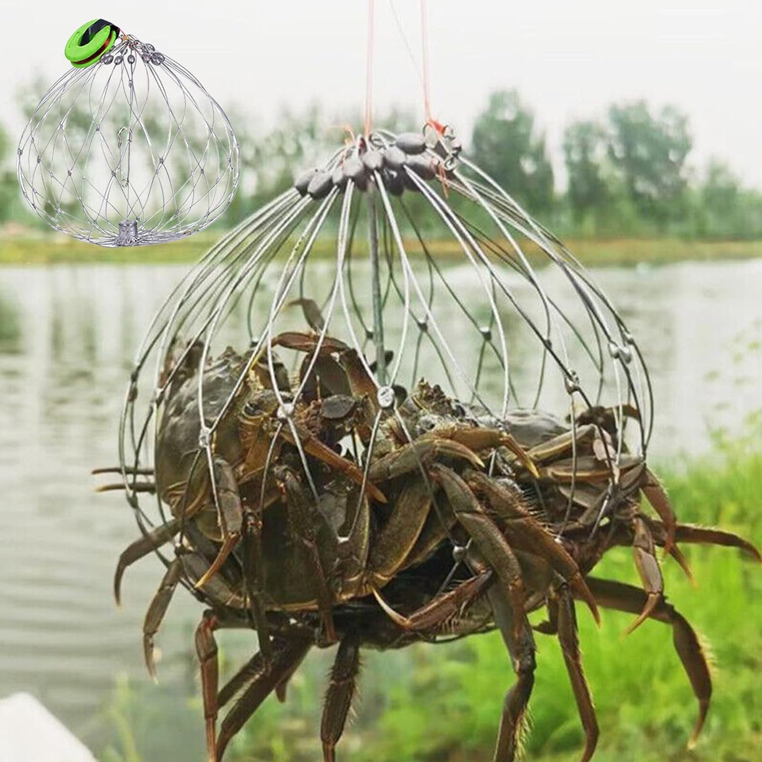 Fishing Net Cage- - suitable for sea fishing, river fishing；