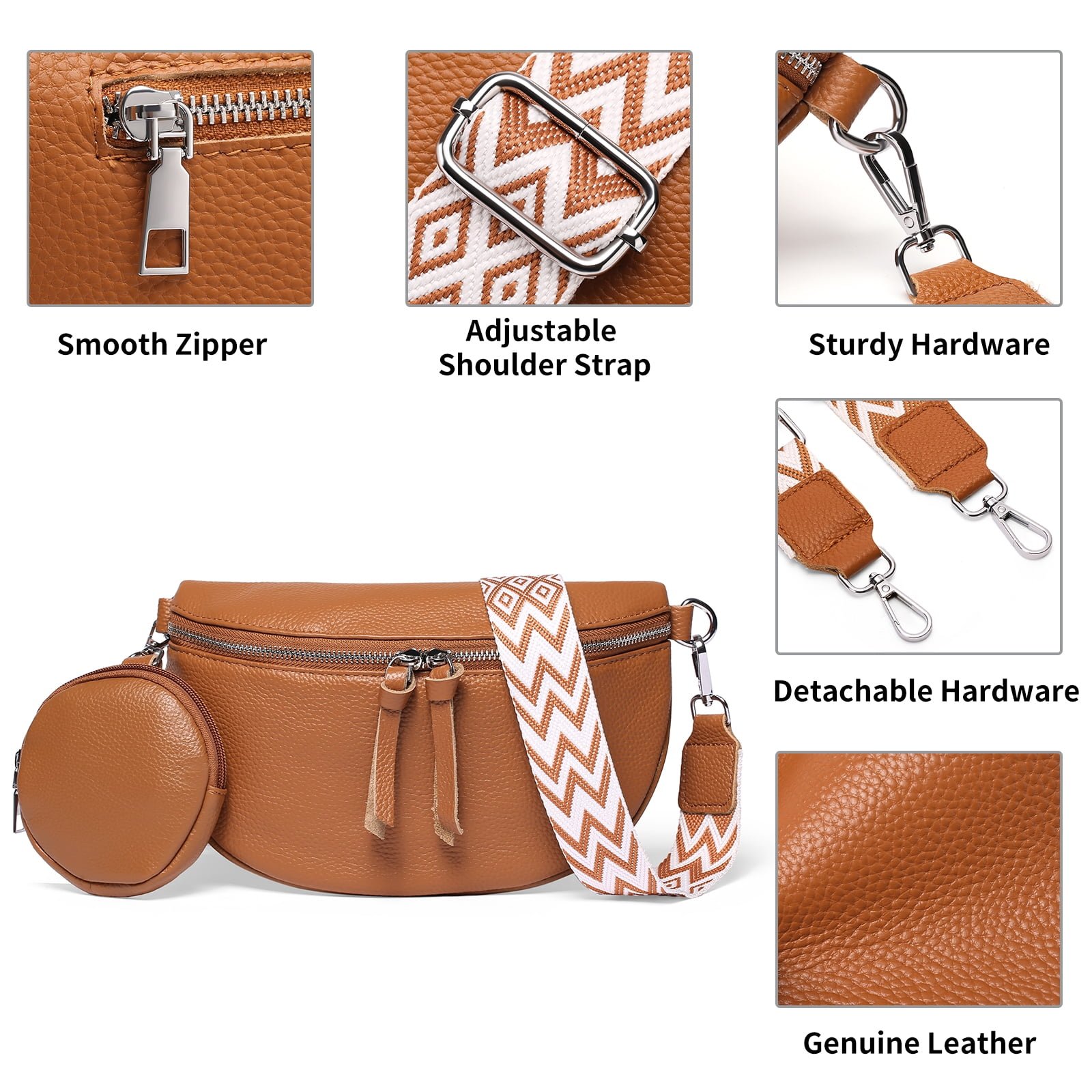 🎁TikTok Last Day Sale - 70% OFF🎉Crossbody Leather Bags👜
