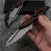 Damascus Steel Professional Folding Knife