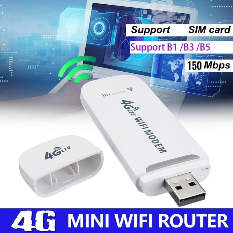 ❤️2023 New Year's Gift SALE🎁LTE Router Wireless USB  Mobile Broadband Wireless Network Card Adapter