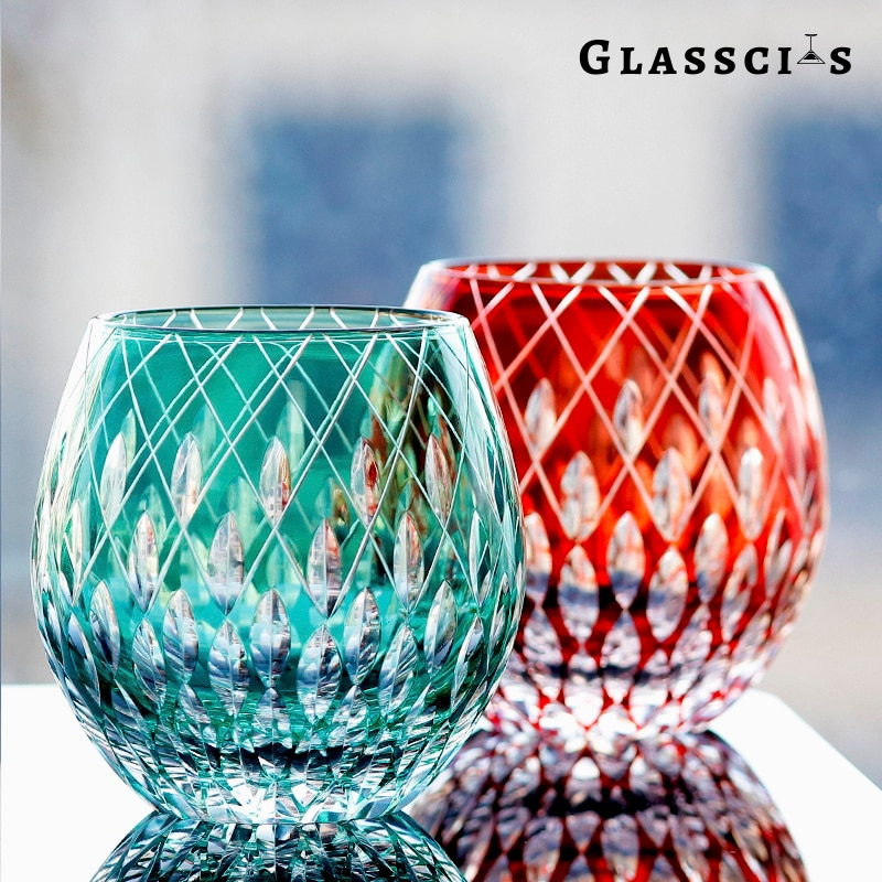 Edo Kiriko Ren Glass