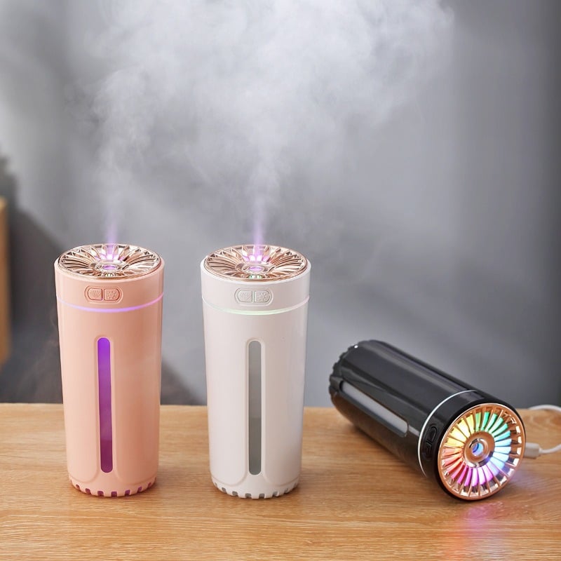 2025🔥Letzter Tag 49 % Rabatt✨Tragbarer, leiser USB-Autodiffusor mit LED-Licht💦