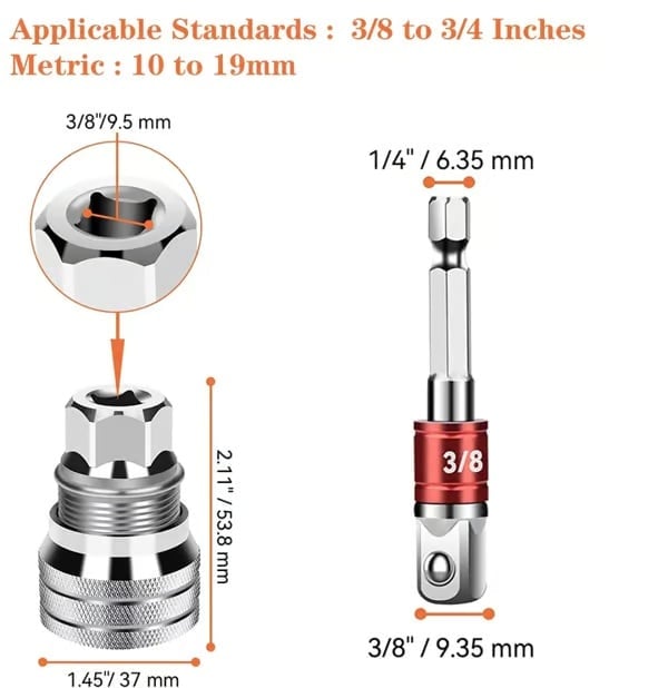 💥LAST DAY SALE 50% OFF💥Multi-function Universal Socket Wrench Tool