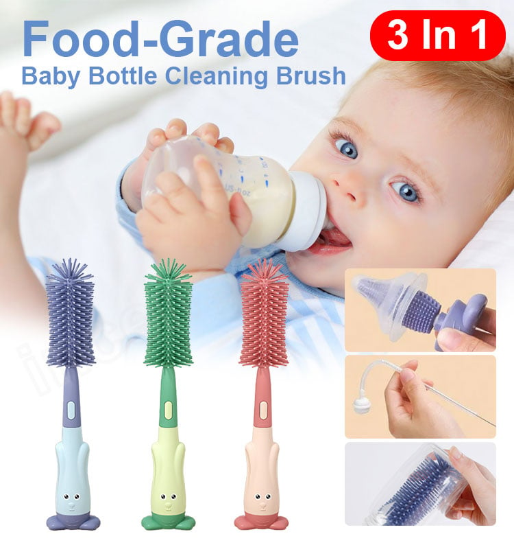 🎁Christmas Deals-49% OFF🎄Food-grade Baby Bottle Cleaning Brush-BUY 2 FREE SHIPPING