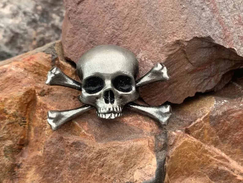 🔥Last Day Promotion 70% OFF🔥Retro Gothic Skull Brooch