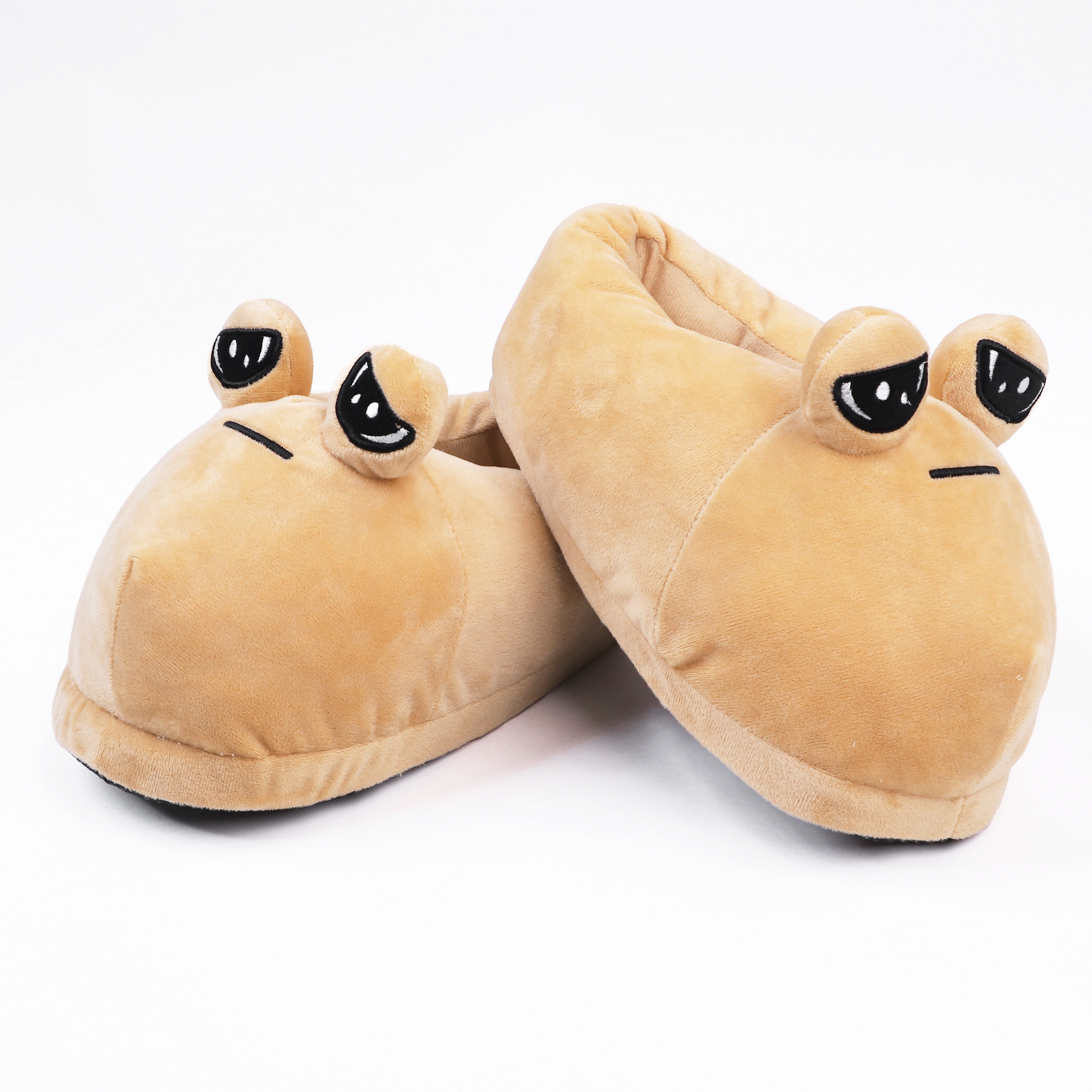 🔥Last Day Promotion 61% OFF -🎁-🐌Sad Pou Slippers Funny Alien Plush👽Adorable Alien Slippers🔥