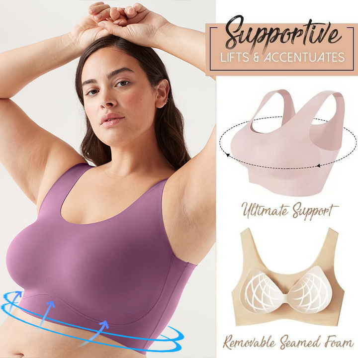 (🔥Summer Hot Sale - Save 50% OFF) Real Plus Size Comfort Bra