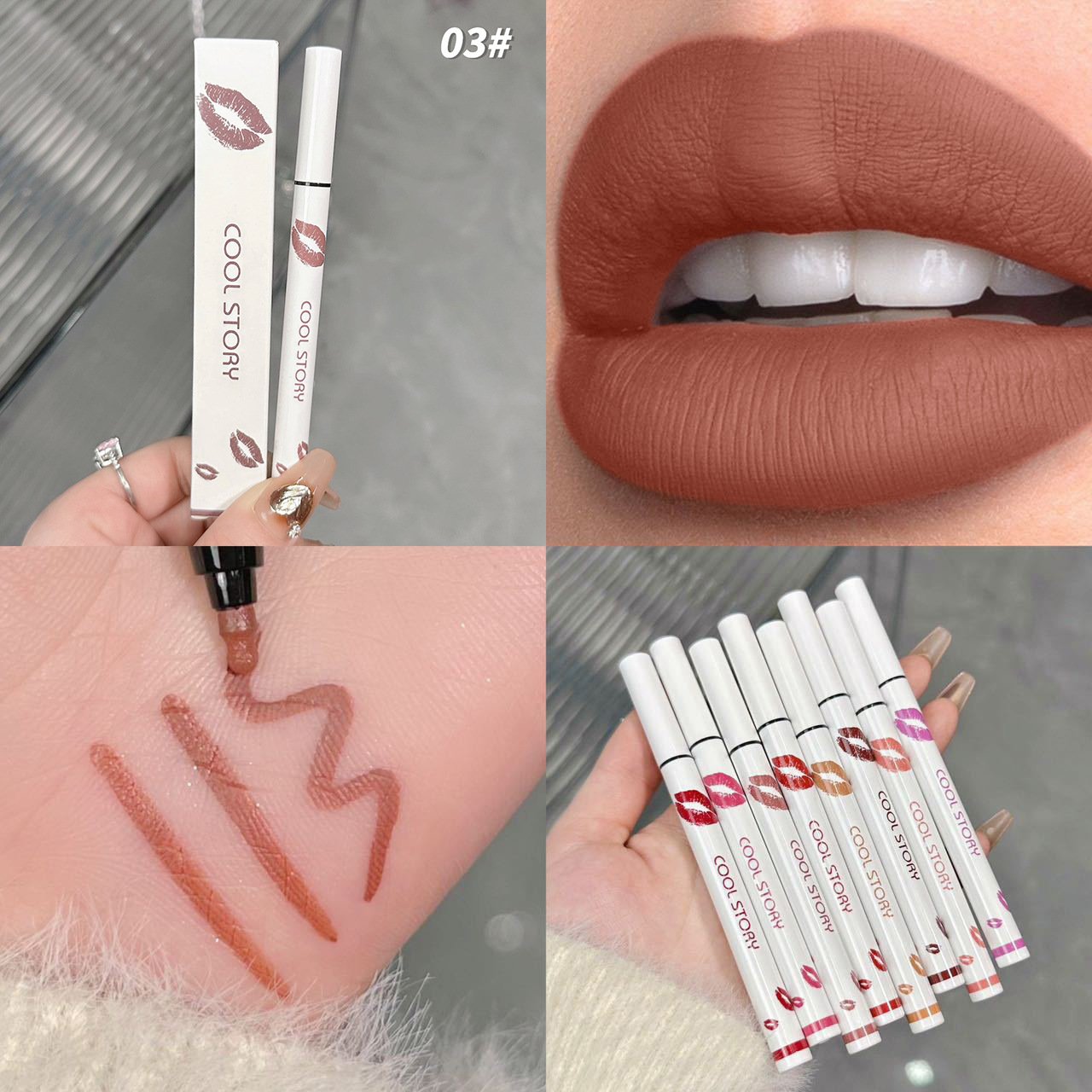 🎁Last Day Sale - 70% OFF🔥Longwear Liquid Lip Liner✨Buy 1 Get 1 (2 Pcs)🎉