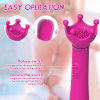 SHEMESIX - Female Masturbation Device Statue Of Liberty 10-Frequency Vibration 5-Frequency Rotating Vibration Massage Stick