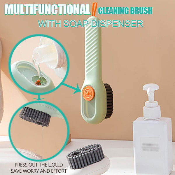 (🌲Early Christmas Sale - 49% OFF)🎁2 In 1 Multifunction Cleaning Brush