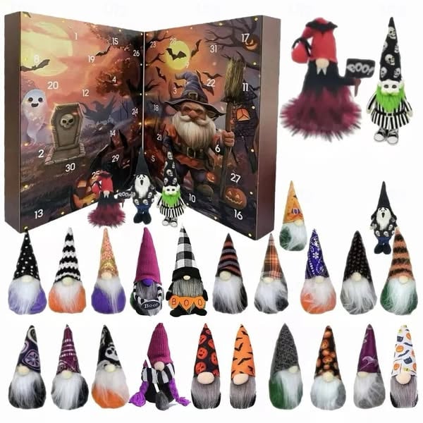 🎃 Spooky Handmade Gnomes Countdown Calendar 2025-Early Access 👻