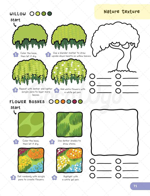 How to Draw Cute Patterns – Easy Step-by-Step Drawing Book for Kids & Adults