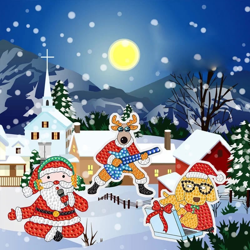 🎄Start Preparing For Your Christmas🎅Christmas Painting Sticker Kit