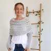 🎁Letzter Tag 49 % Rabatt🔥Gestrickter Zopfmuster-Umhang, Bolero für Damen