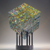 (Last Day Promotion - 50% OFF) Sparkly Crystal Sculpture Table Ornament Magic Chromaticity Cube, BUY 2 FREE SHIPPING