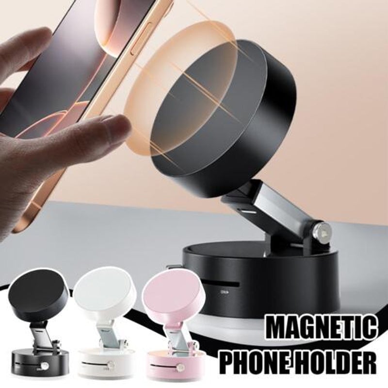 🔥LAST DAY 50% OFF🔥Foldable Portable Vacuum Magnetic Cell Phone Holder⚡️Buy 2 Free Shipping