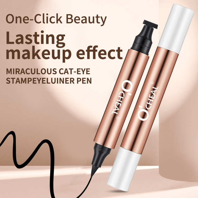 TikTok 🔥Last Day Promotion 48% OFF-🎁-Cleopatra 2-in-1 Eyeliner