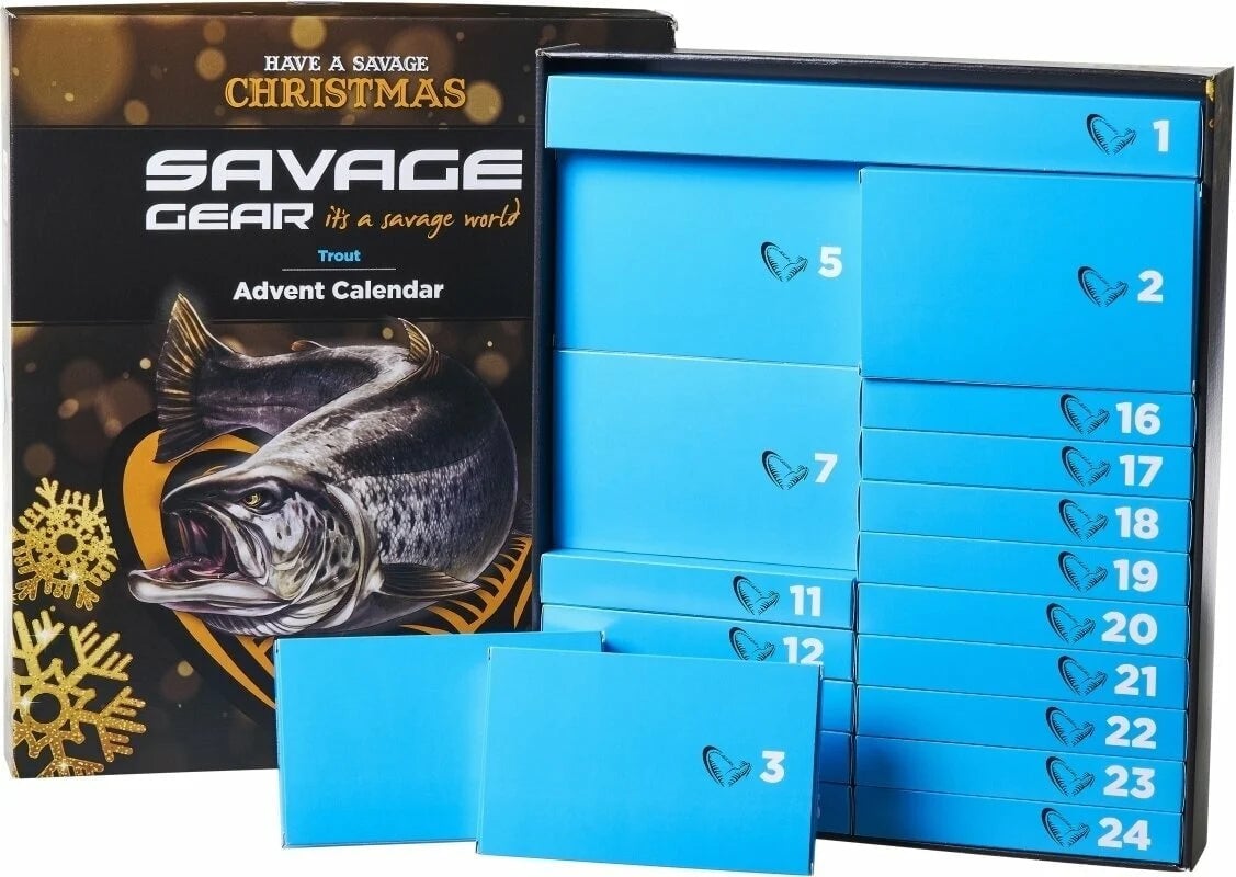 💥Christmas Sale 49% OFF - 🎣 Savage Gear 2024 Advent Calendar