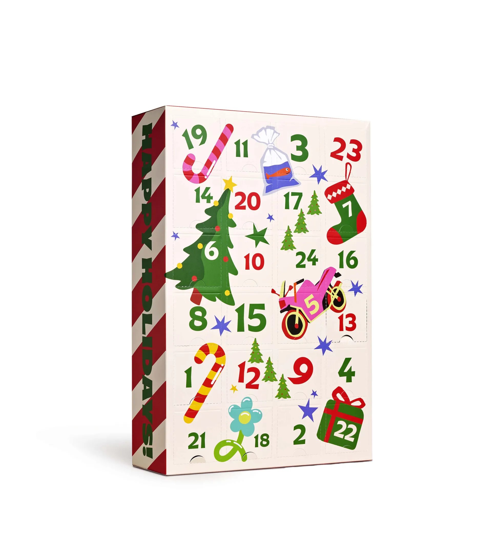 🎁TikTok Last Day Sale - 70% OFF✨24 Days Socks Advent Calendar Gift Set