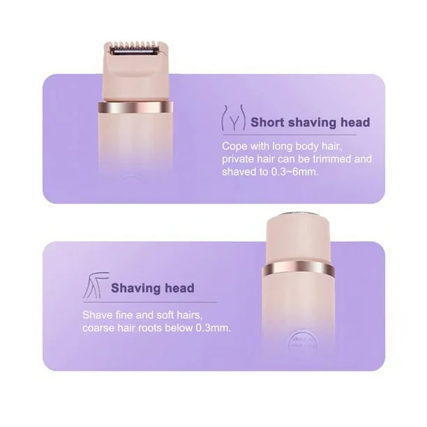 ✨2025 HOT SALE 50 % RABATT - 🔥Komfortabler 2-in-1-Elektrorasierer für Damen