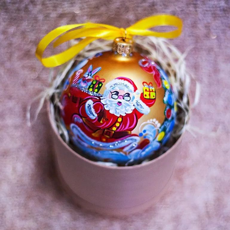 🎅2024 Christmas Gift--Hand Painted Christmas Ornament